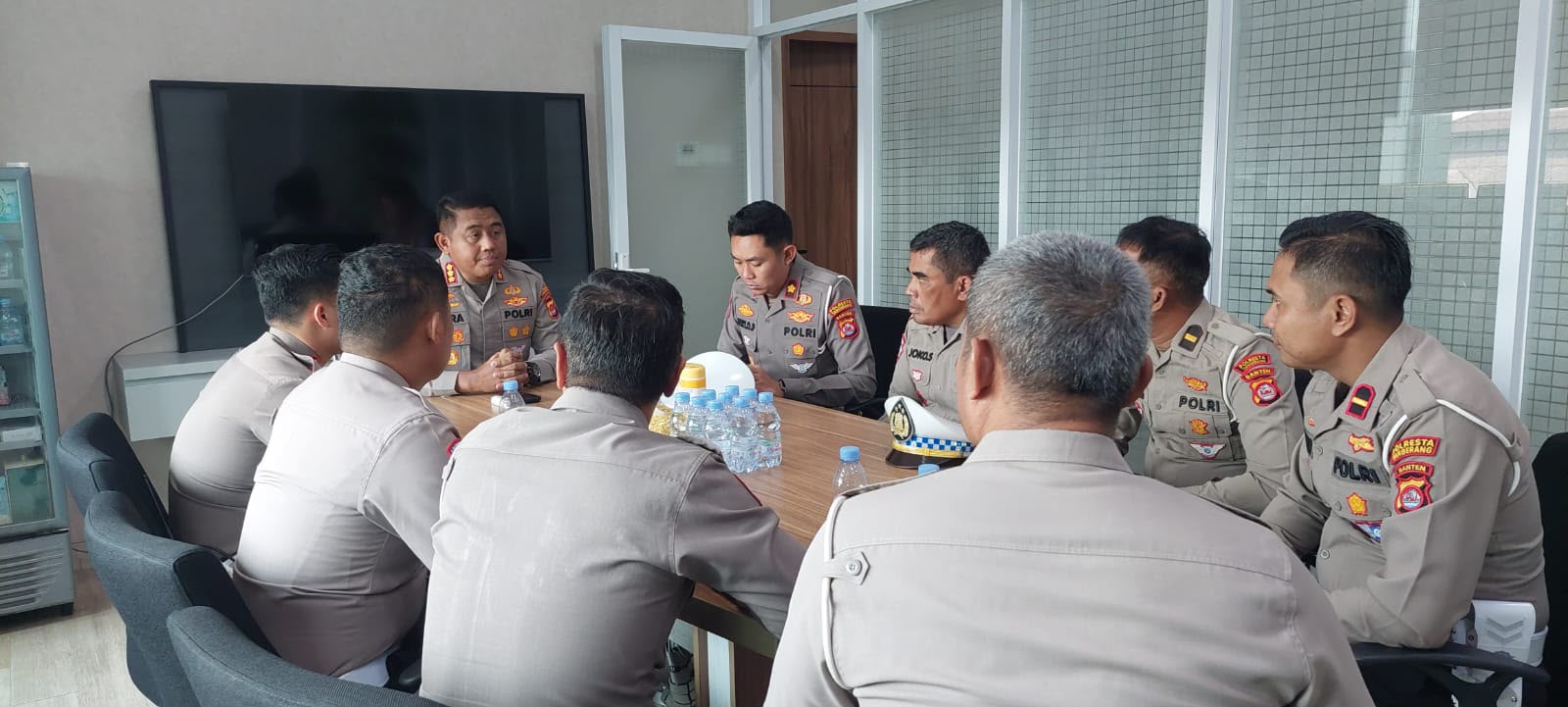 Kumpulkan Perwira Satlantas, Kapolresta Tangerang Minta Penanganan Laka Cepat dan Profesional
