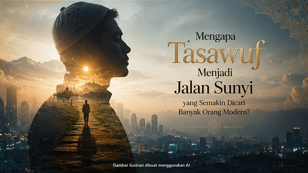 Mengapa Tasawuf Menjadi Jalan Sunyi yang Semakin Dicari Banyak Orang Modern?