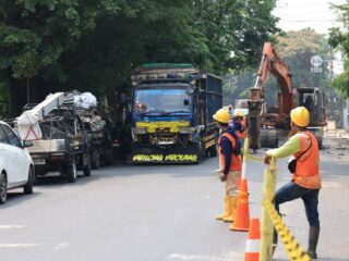 Empat Jalan Kota Tangerang Dibedah, Pengendara Diminta Antisipasi Rekayasa Lalu Lintas