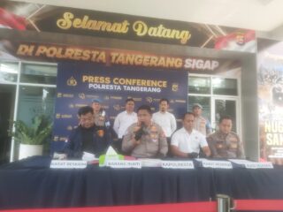 Sempat Buron, 5 Pelaku Pengeroyokan Pegawai Bank Keliling Diciduk Polresta Tangerang