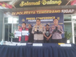 Modus Tuduh Motor Curian, Tiga Orang Matel di Cikupa Tangerang Ditangkap Usai Peras Santri