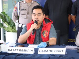 Kasat Reskrim Polresta Tangerang, Kompol Septa Badoyo. (khi)