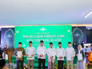 PCNU Tangsel 2026-2031 Dilantik, Benyamin Dorong Kolaborasi untuk Masyarakat