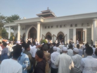 Ribuan Pelayat dari Berbagai Daerah Membludak di Majlis Ta'lim KH. Ahmad Fudoli Tangerang