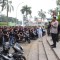 Polresta Tangerang saat melaksanakan pengecekan dan pengamanan jelang laga Persija Jakarta versus Persib Bandung. (Fer)