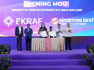 Kemenekraf dan Sinar Mas Land Sepakati Kerja Sama Strategis KEK ETKI Banten    