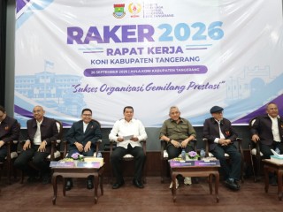 KONI Kabupaten Tangerang Resmi Tambah Dua Cabang Olahraga Baru