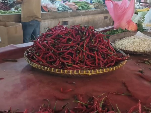 Harga Cabai Melonjak di Pasar Gudang Tangerang, Pedagang: Rawit Merah Kini Rp85 Ribu Per Kilo