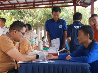 Skrining HIV di Rutan Kelas I Tangerang, 150 Tahanan Diperiksa Bersama Puskesmas Jambe