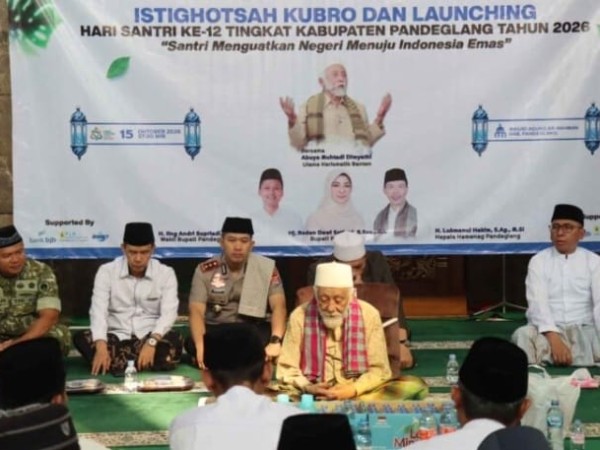 Kapolres Pandeglang Ajak Warga Jaga Persatuan dan Kamtibmas saat Istighosah Kubro